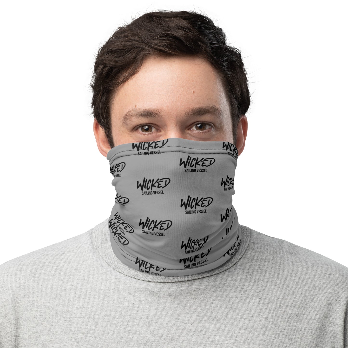 Grey Neck Gaiter Wicked Original Collection