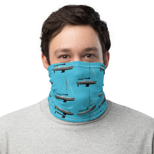 Teal Neck Gaiter Wicked Sketch Collection