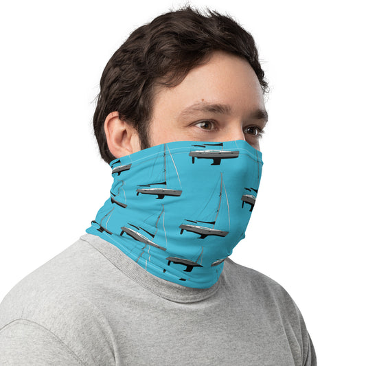 Teal Neck Gaiter Wicked Sketch Collection