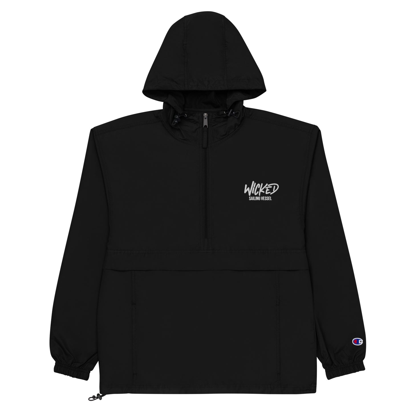 Wicked Original Embroidered Champion Packable Jacket